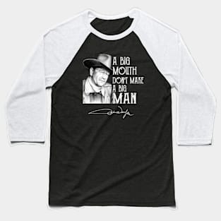 super star quote black and white Baseball T-Shirt